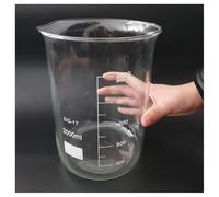 1 bécher en verre for verrerie de laboratoire, capacité 2000 ml Équipements de laboratoire