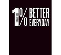 1% Better Everyday: 2026 Planner with Monthly Calendars & Daily Undated Pages with To-Do List, Schedule Tracker, Productivity Organizer, Notepad, 8.5x11"