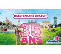 1 billet adulte acheté = 1 billet enfant offert (3 à 11 ans inclus) : 20 avril 2026