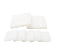 1 bloc de feuille de caoutchouc de silicone blanc - Joint de protection antichoc for la protection de la literie et une utilisation polyvalente(100X100X2mm)