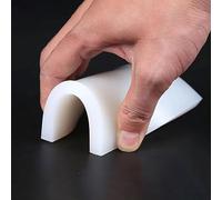 1 bloc en caoutchouc de silicone, 200 x 200 mm, coussinet en silicone, plaque en caoutchouc, résistant aux chocs, aux hautes températures, carré, joints en caoutchouc de gel de silice, accessoires de