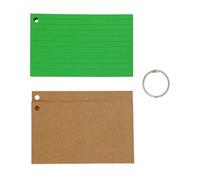 1 bloc-notes ligné avec arc-en-ciel, 1 perroquet vert | Adhésif puissant pour bureau et maison - Design facile à déchirer pour tableaux blancs et murs
