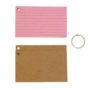 1 bloc-notes ligné de 10 couleurs vives avec dos résistant aux déchirures, idéal pour les tableaux blancs, les cahiers, les murs, les bureaux, les notes adhésives avec lignes