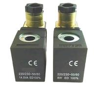 1 bobine d'électrovanne 220 V/230 V 14,5 VA/8 W SA4251 Grand trou 13 mm Petit trou 10 mm Hauteur 39 mm 12 V 24 V 110 V (rose 12 V)