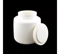 1 bocal à boulets en corindon d'alumine à 99% for analyse d'échantillons en laboratoire - Options 0,5 L, 1 L, 1,5 L(1l)