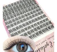 1/Boîte 120 Paquets Vison Faux Cils Naturel Russe 3d Laes Individuel Extension De Cils Cluster Outil De Maquillage Cils En Gros.C.0.07mm