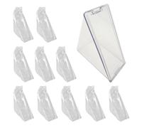 1 Boîte À Sandwich, 10 Sacs À Sandwich Portables, Récipients À Sandwich Réutilisables, Boîtes À Sandwich Triangulaires Avec Couvercles Et Serviette