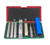 1 BoîTe AB Outils en Feuille D'éTain à Trois TêTes Ensemble Fournitures D'Outils de Serrurier Ouvre-Porte