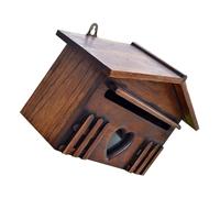 1 boîte aux Lettres en Bois for l'extérieur, boîte à suggestions étanche à la Pluie, boîte aux Lettres créative for la Maison et l'entreprise