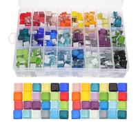 1 Boîte Carreaux de Verre Vitrail pour Décoration de Pots et Cadres | Boîte Compartimentée, Couleurs Vives Résistantes à Décoloration, Usage Facile pour Loisirs Créatifs
