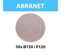 1 Boite de 50 disques Abranet Ø150mm P120 MIRKA