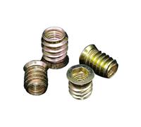 1 boîte de 70 pièces M6 M8 M10 en acier au carbone, tête hexagonale à six pans creux, écrou fileté intégré, kit d'écrous E
