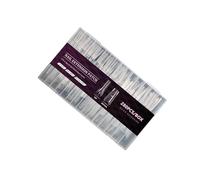 1 boîte de faux ongles pour diverses occasions professionnelles, décontractées, tendance, structure sandwich, extensions d'ongles ovales