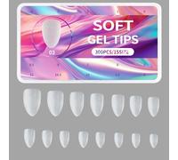 1 Boîte De Faux Ongles Professionnels Courts Et Mats Créent De Belles Formes D'ongles Sans Effort Lisses Et