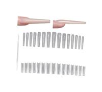1 boîte de manucure ovale effilée sans effort - Pas besoin d'outils - Allongement instantané pour les styles boosters et ongles de maman