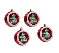 1 boîte de pendentifs Suspendus pour Arbre de noël, Accessoires de décoration sur Le thème de noël, Embellissement Festif pour la Maison et Le Bureau, Fournitures de fête