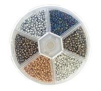 1 boîte de perles fendues pour attacher les mouches, perles rondes pour hameçon, hameçon, matériel de fixation à la mouche, ensemble de matériaux à fente