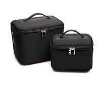 1 boîte de rangement pour cosmétiques, trousse de maquillage, organisateur de voyage, trousse de voyage, grande capacité, valise, vitrine cosmétique, C, L-30cm/11.81inch