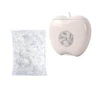 1 boîte de rangement pour film alimentaire, 100 sacs de rangement pour aliments, boîte de rangement pour sac de rangement mural sans poinçon pour cuisine (gris tendance)