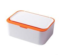 1 boîte de rangement pour lingettes humides avec couvercle, distributeur de serviettes en plastique pour bureau ou comptoir, support compact, 19 x 13 x 78 cm, bureau à domicile (2#)