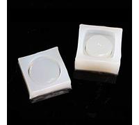 1 boîte de rangement ronde 3D en résine époxy pour porte-savon, bijoux, décoration de la maison créative