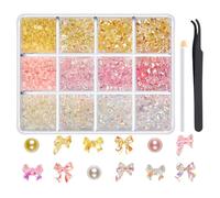 1 boîte de strass 3D pour ongles - Pour décoration d'ongles, projets d'embellissement