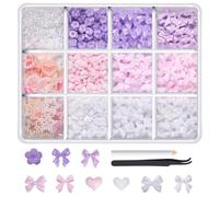 1 boîte de strass 3D pour ongles - Pour décoration d'ongles, projets d'embellissement