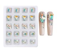 1 boîte de strass assortis pour loisirs créatifs, décoration pour créer des designs uniques