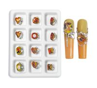 1 boîte de strass assortis pour loisirs créatifs, décoration pour créer des designs uniques