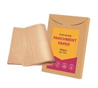 1 boîte de tapis de cuisson antiadhésive efficace en silicone pour four, micro-ondes, papier sulfurisé double couche, tapis en silicone facile à nettoyer