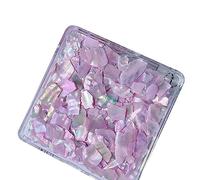 1 boîte de tranches de coquillages irrégulières, décorations pour Nail Art, grands bijoux de manucure naturels à faire soi-même, accessoires de décoration de beauté, breloques pour Nail Art
