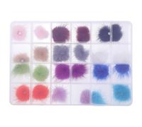 1 Boîte Décoration D’ongles Boule Duveteuse Détachable 3d | Fausse Peluche, Design Créatif et Unique, pour Nail Art Diy, Look Soigné pour Filles et Femmes