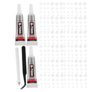1 Boîte en Résine à Dos Plat 2 à 6mm, Boîte 24 Compartiments | Surface Lisse Haute Transparence, Application Plus Rapide et Rangement Net, pour Ongles et Loisirs Créatifs