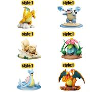 1 Boîte mystère de figurine Pokémon, convient comme cadeau pour les amis, les couples et la famille. Moment de bataille officiel Pokémon : dragon et statues, un article de collection de bureau et fami