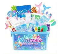 1 boîte, Set de Slime, Set de jouets de sirène, Créatif, Jouets anti-stress, Jouets DIY, Cadeaux que les garçons et les filles vont adorer, Événements de fête, un ensemble complet de jouets pour répon