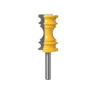 1 boîtier à tige de 8 mm;Ensemble de mèches de routeur de moulage de base couteau de ligne CNC coupe-bois for outils de travail du bois(NO7)