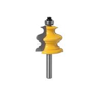 1 boîtier à tige de 8 mm;Ensemble de mèches de routeur de moulage de base couteau de ligne CNC coupe-bois for outils de travail du bois(NO4)