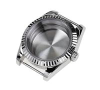 1 boîtier Datejust avec Cristal Saphir résistant à l'eau for Montre à Mouvement Automatique mécanique NH35 NH36(1,36mm)