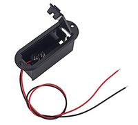 1 boîtier de batterie 9 V pour guitare électrique, basse et micro actif avec connecteur