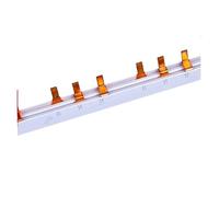 1 bornier de commutation barre omnibus 2P3P4P63ADPN avec disjoncteur différentiel et mise à la terre en cuivre(4P 63A 13 circuit)