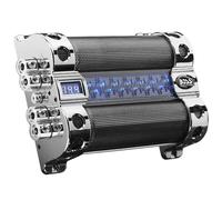 1 BOSS AUDIO SYSTEM CAP18 CAP 18 condensateur hybrides 18 farad jusqu'à 18000 watt rms condensateur avec voltmètre voiture, 1 pièce