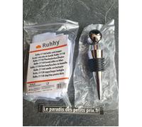 1 bouchon conique pour bouteille .s'adapte a plusieurs diamètres