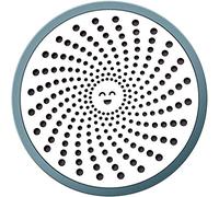 1 bouchon de vidange de douche, attrape-cheveux, bonne prise en main, facile à nettoyer, filtre à cheveux en maille en acier inoxydable