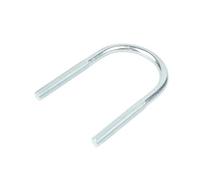 1 boulon en U coudé rond en acier au carbone M10 M12, vis de fixation, colliers de serrage for tuyaux, colliers carrés(M12x27x67(1pcs))