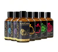 1 bouteille, 100 ml/3,38 fl oz Huiles essentielles d'aromathérapie, convient pour diffuseur, humidificateur, parfums faits maison, savon et fabrication de bougies, huile parfumée pour la maison, aide 