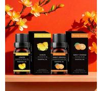 1 bouteille de 10 ml d'huile essentielle parfumée aux fruits - parfum premium pour diffuseur, humidificateur et aromathérapie - parfums d'ananas, de framboise, d'orange douce, de citron, de cerise, de