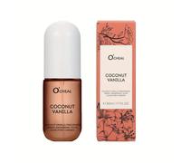 1 bouteille de 50 ml Brume parfumée à la vanille et à la noix de coco/fleur rose, vaporisateur d'ambiance aux notes florales et fruitées, arôme naturel et frais pour la chambre, la maison, la voiture,
