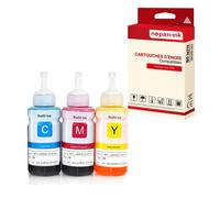 1 bouteille compatible pour EPSON 106 Jaune 70ml avec EcoTank ET-7700 EcoTank ET-7750 EcoTank ET-L71