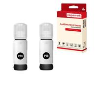 1 bouteille compatible pour EPSON 106 Photo Black 70ml avec EcoTank ET-7700 EcoTank ET-7750 EcoTank