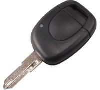 1 Bouton Coque de Clé Plip de Télécommande Coque avec NE73 Lame pour Re-Nault Twingo Clio 2 Master Kango 1
